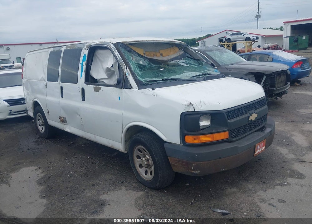 2011 CHEVROLET EXPRESS 1500 WORK VAN VIN: 1GCSGAFX4B1189232