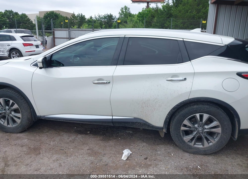 2018 NISSAN MURANO SL VIN: 5N1AZ2MGXJN165308