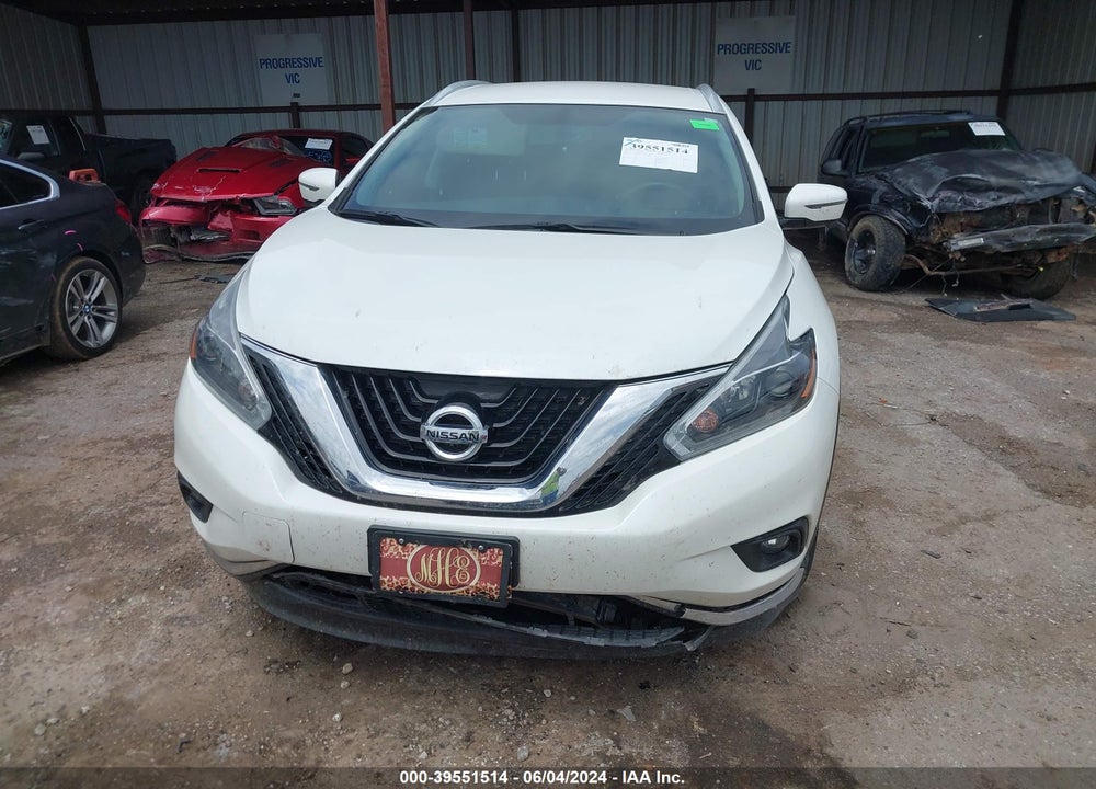2018 NISSAN MURANO SL VIN: 5N1AZ2MGXJN165308