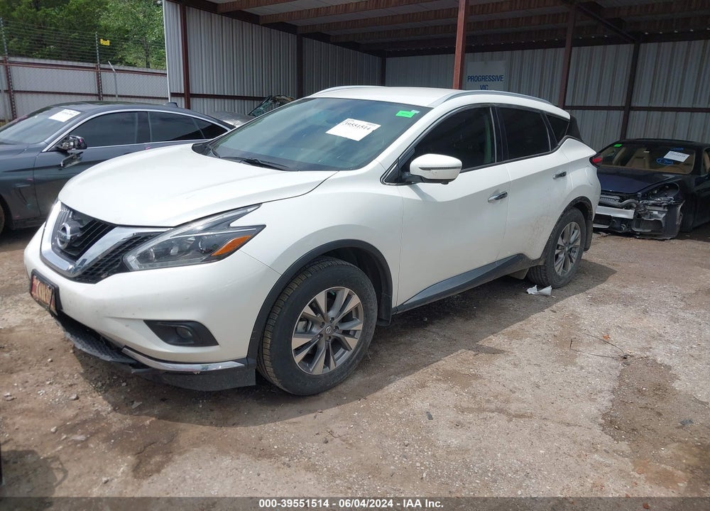 2018 NISSAN MURANO SL VIN: 5N1AZ2MGXJN165308