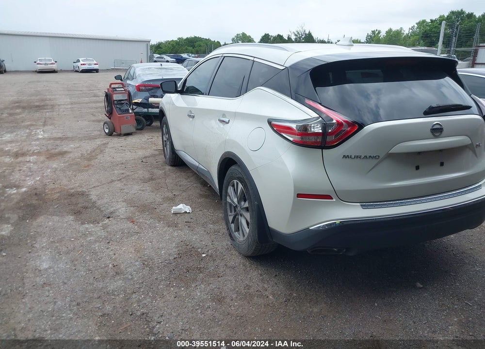 2018 NISSAN MURANO SL VIN: 5N1AZ2MGXJN165308