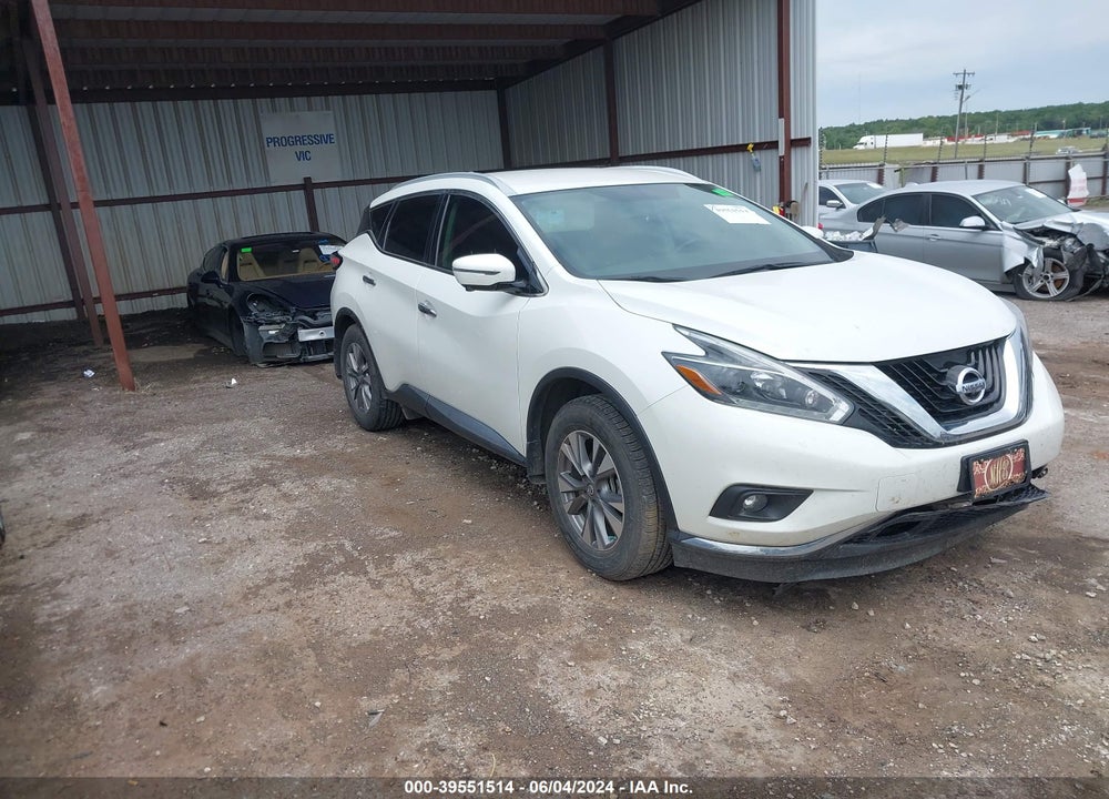 2018 NISSAN MURANO SL VIN: 5N1AZ2MGXJN165308