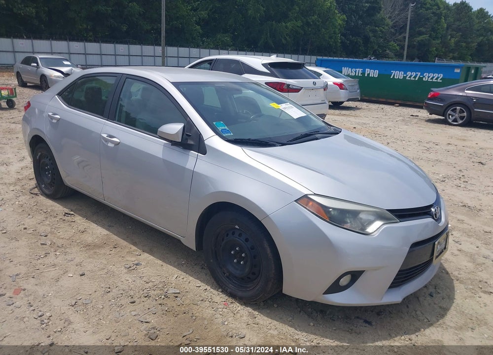 2015 TOYOTA COROLLA LE VIN: 5YFBURHE8FP248058