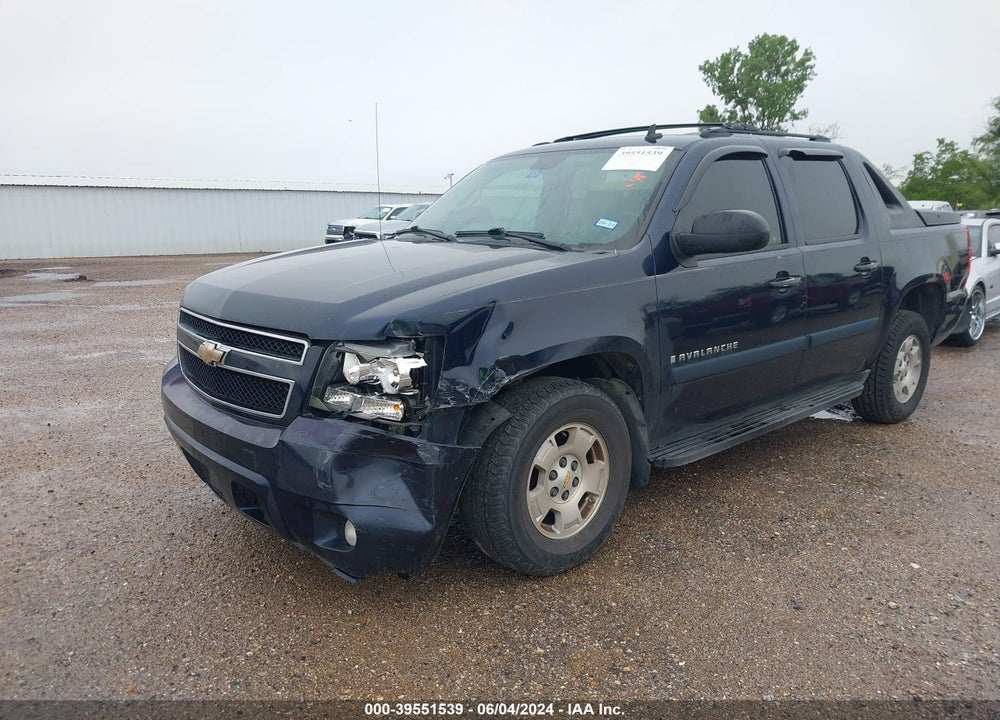 2008 CHEVROLET AVALANCHE 1500 LT VIN: 3GNEC12008G290867