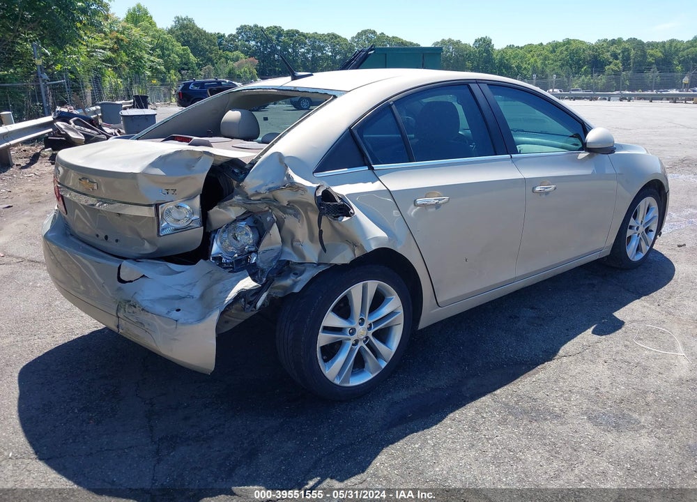 2011 CHEVROLET CRUZE LTZ VIN: 1G1PH5S97B7110675