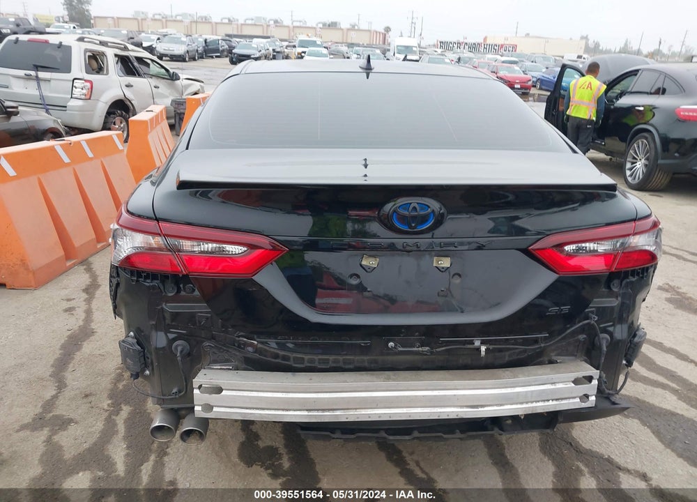 2022 TOYOTA CAMRY NIGHTSHADE EDITION HYBRID VIN: 4T1T31AK8NU032605