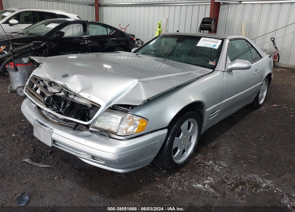1999 MERCEDES-BENZ SL 500 VIN: WDBFA68F4XF185369