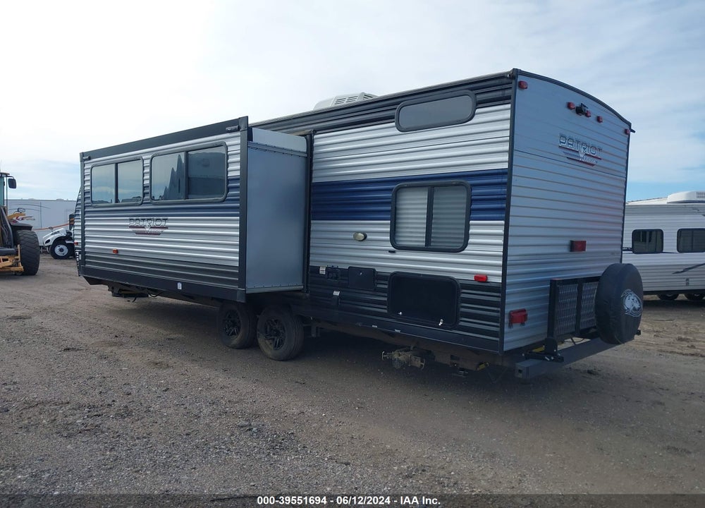 2022 FOREST RIVER CHEROKEE VIN: 4X4TCKB23NK081614