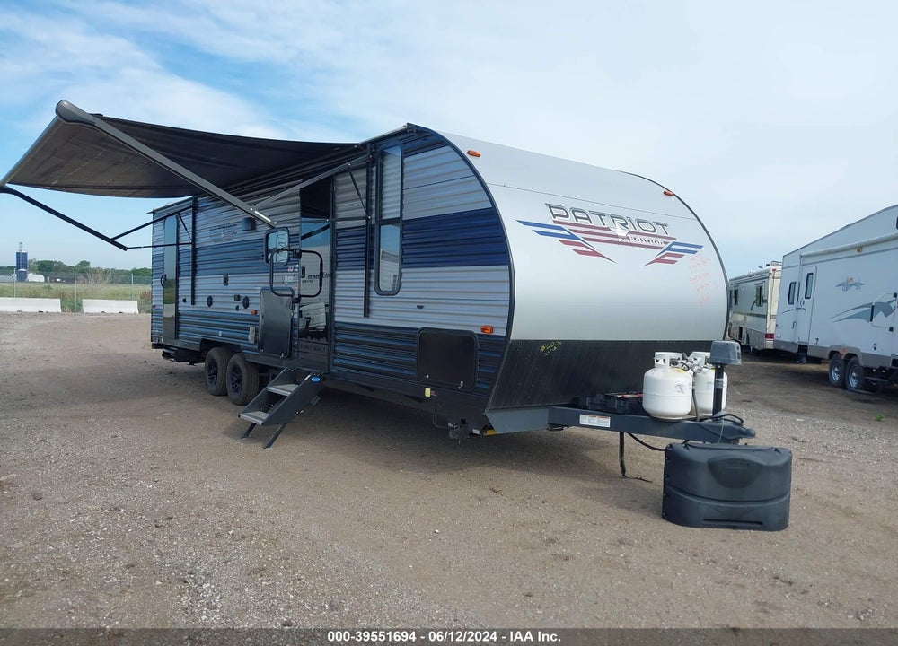 2022 FOREST RIVER CHEROKEE VIN: 4X4TCKB23NK081614