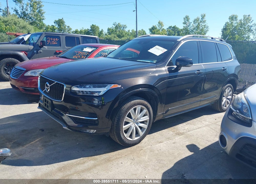 2016 VOLVO XC90 T6 MOMENTUM VIN: YV4A22PK4G1033585