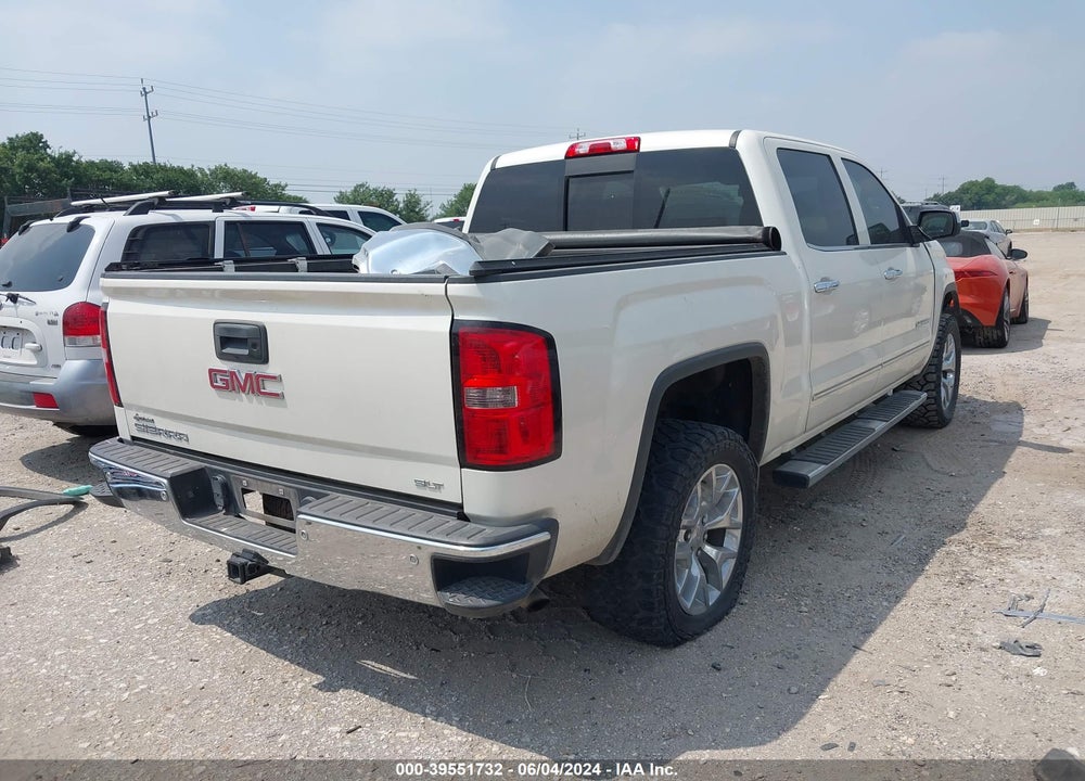 2015 GMC SIERRA 1500 SLT VIN: 3GTU2VEC5FG115077