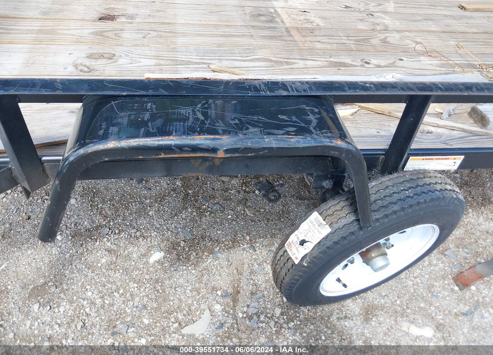 2023 CARRY-ON TRAILER 5X8GW2K VIN: 4YMBU0818PG046426
