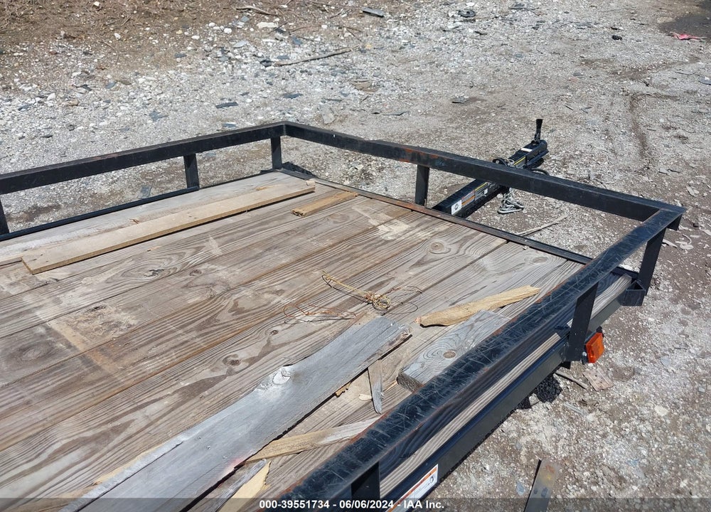 2023 CARRY-ON TRAILER 5X8GW2K VIN: 4YMBU0818PG046426