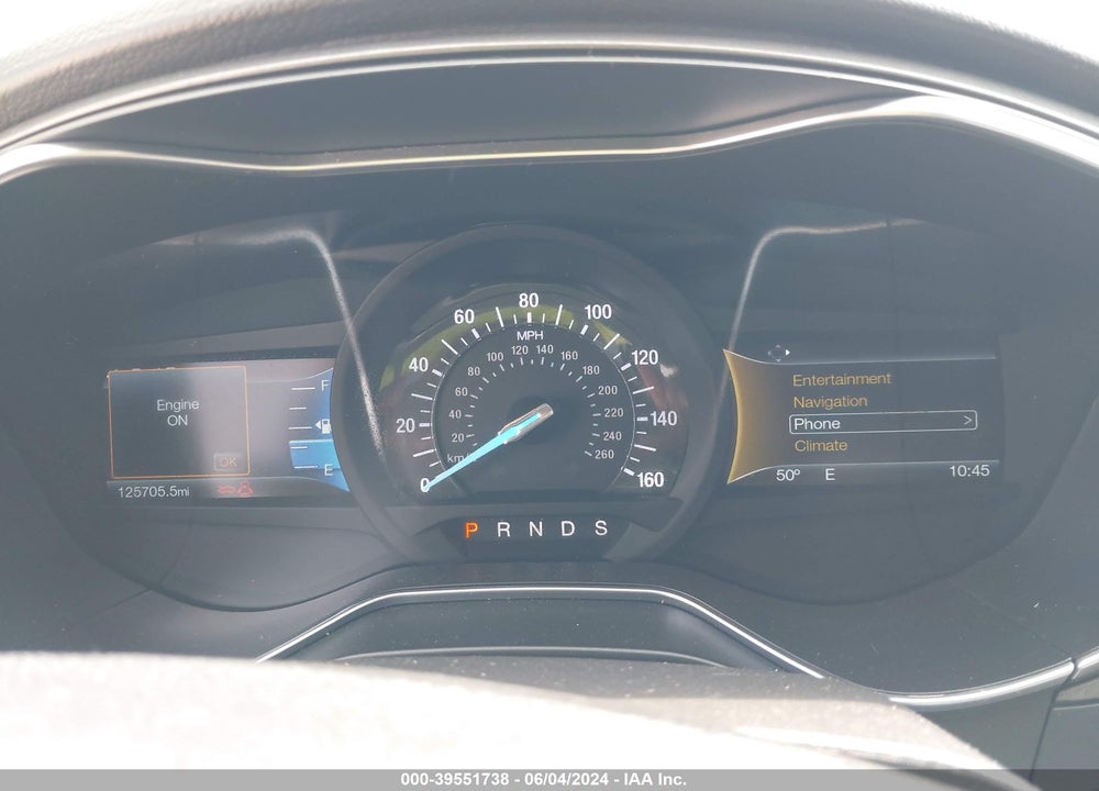 2016 FORD FUSION TITANIUM VIN: 3FA6P0K92GR143131