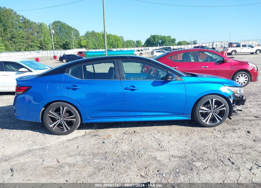 2021 NISSAN SENTRA SR XTRONIC CVT VIN: 3N1AB8DV2MY316730