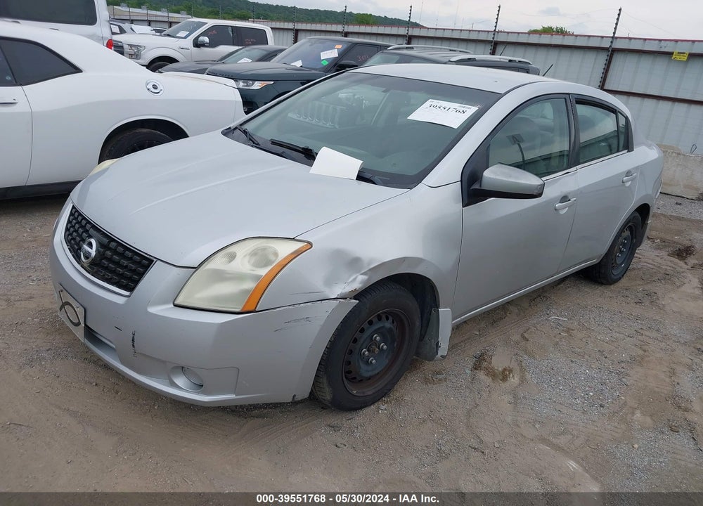 2009 NISSAN SENTRA 2.0 VIN: 3N1AB61E29L609315