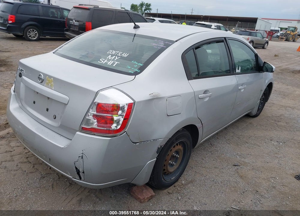 2009 NISSAN SENTRA 2.0 VIN: 3N1AB61E29L609315