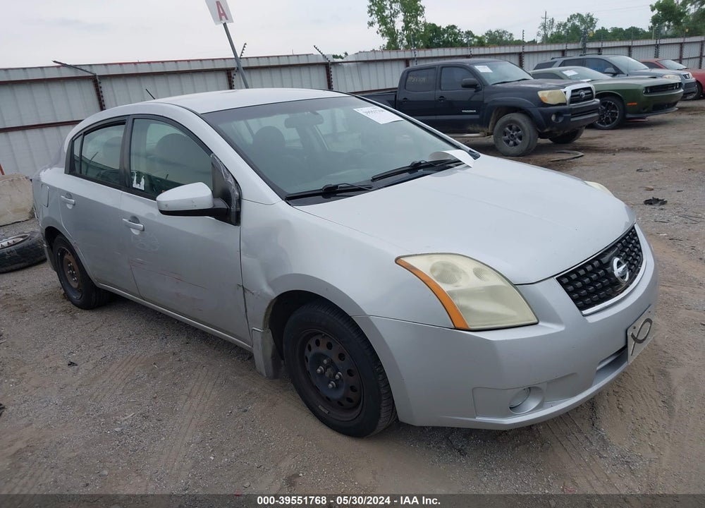 2009 NISSAN SENTRA 2.0 VIN: 3N1AB61E29L609315