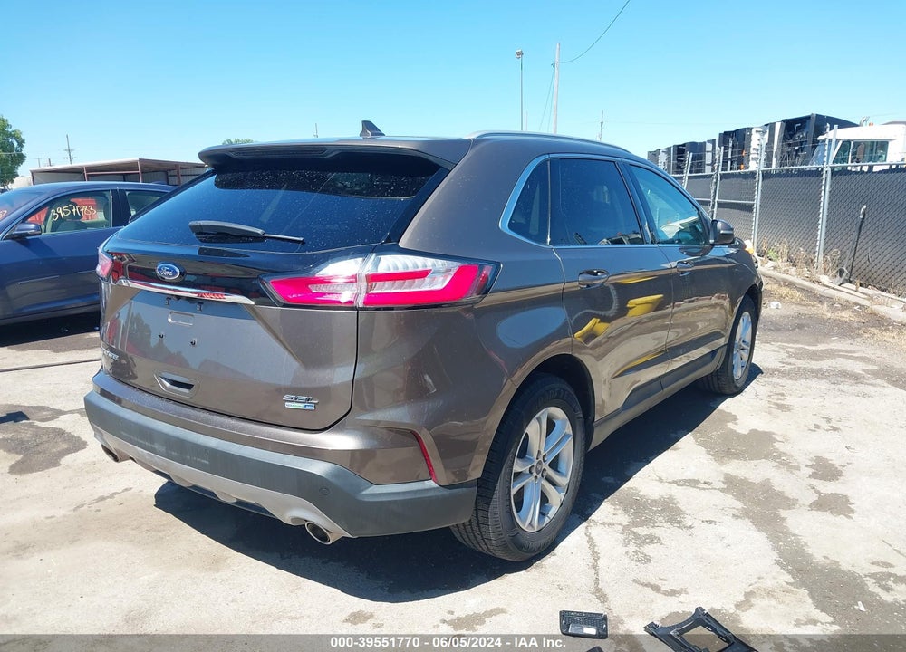 2019 FORD EDGE SEL VIN: 2FMPK4J9XKBB12833