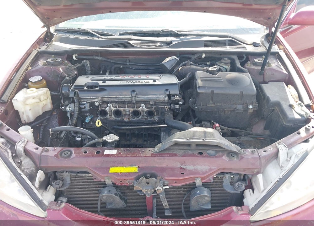 2004 TOYOTA CAMRY LE VIN: 4T1BE32K64U281581