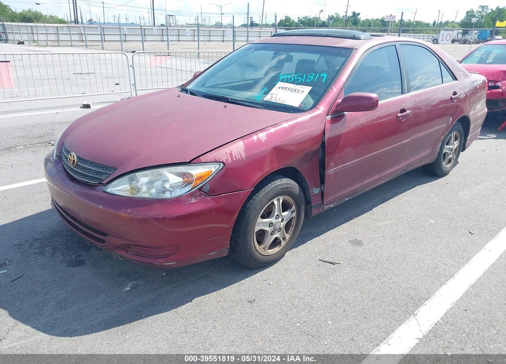 2004 TOYOTA CAMRY LE VIN: 4T1BE32K64U281581