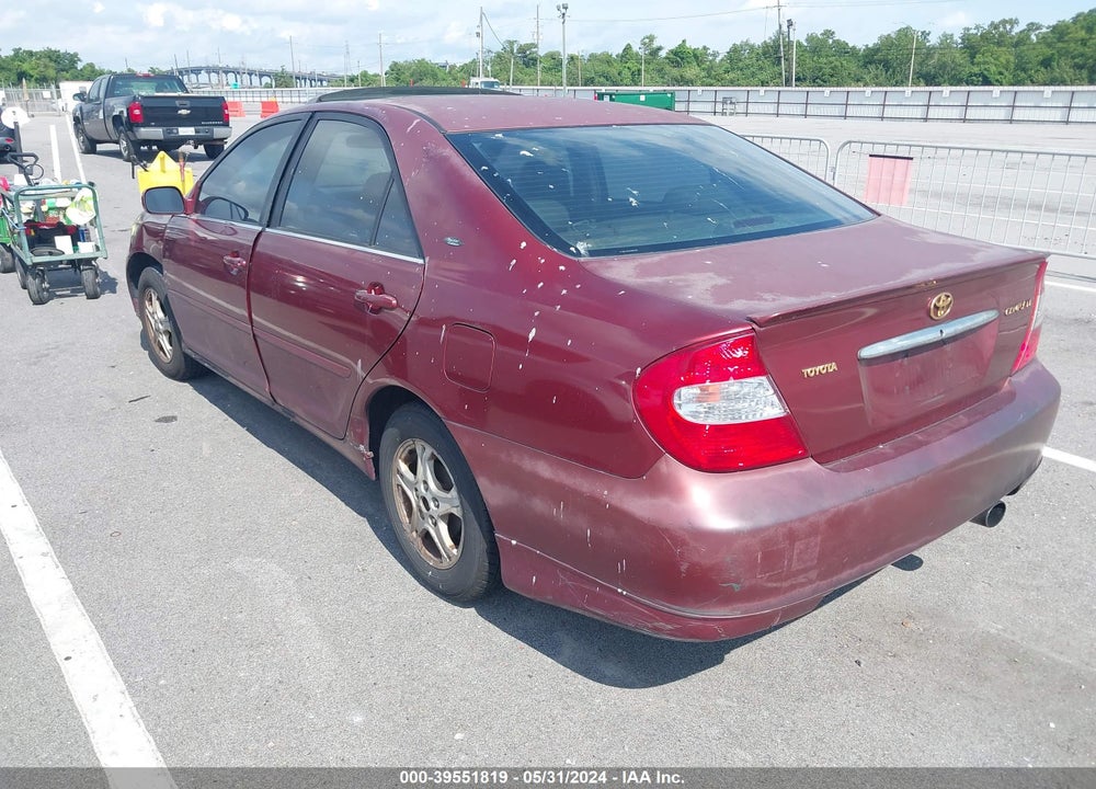 2004 TOYOTA CAMRY LE VIN: 4T1BE32K64U281581