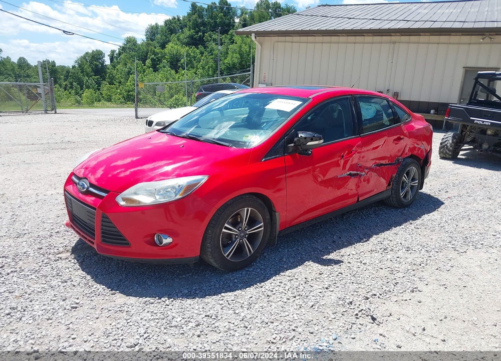 2014 FORD FOCUS SE VIN: 1FADP3F23EL380325