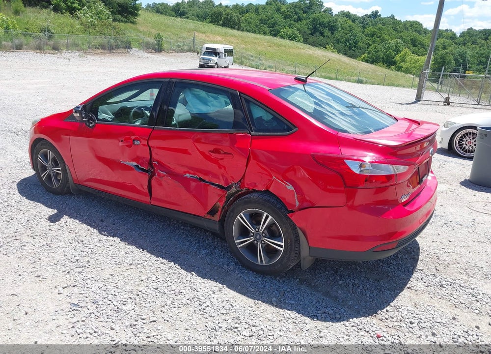 2014 FORD FOCUS SE VIN: 1FADP3F23EL380325