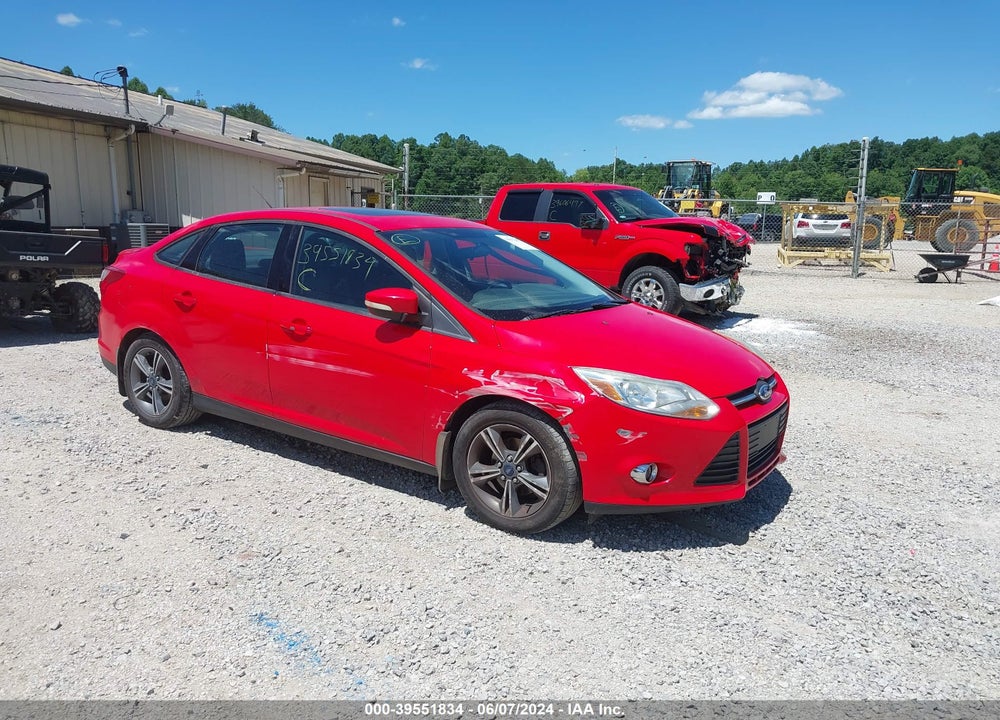 2014 FORD FOCUS SE VIN: 1FADP3F23EL380325