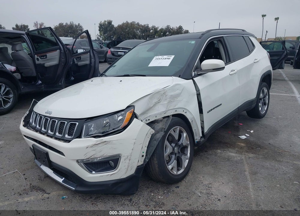 2020 JEEP COMPASS LIMITED FWD VIN: 3C4NJCCB5LT150596