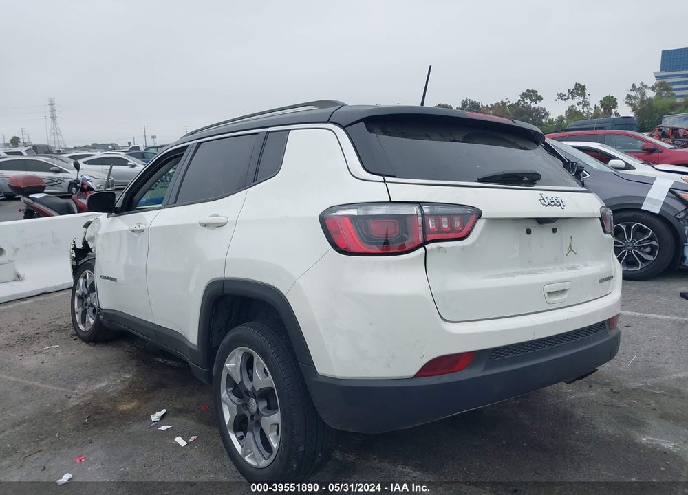 2020 JEEP COMPASS LIMITED FWD VIN: 3C4NJCCB5LT150596