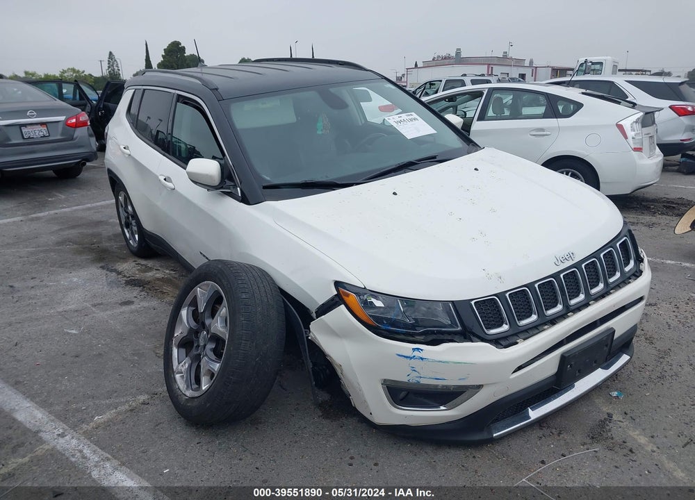 2020 JEEP COMPASS LIMITED FWD VIN: 3C4NJCCB5LT150596