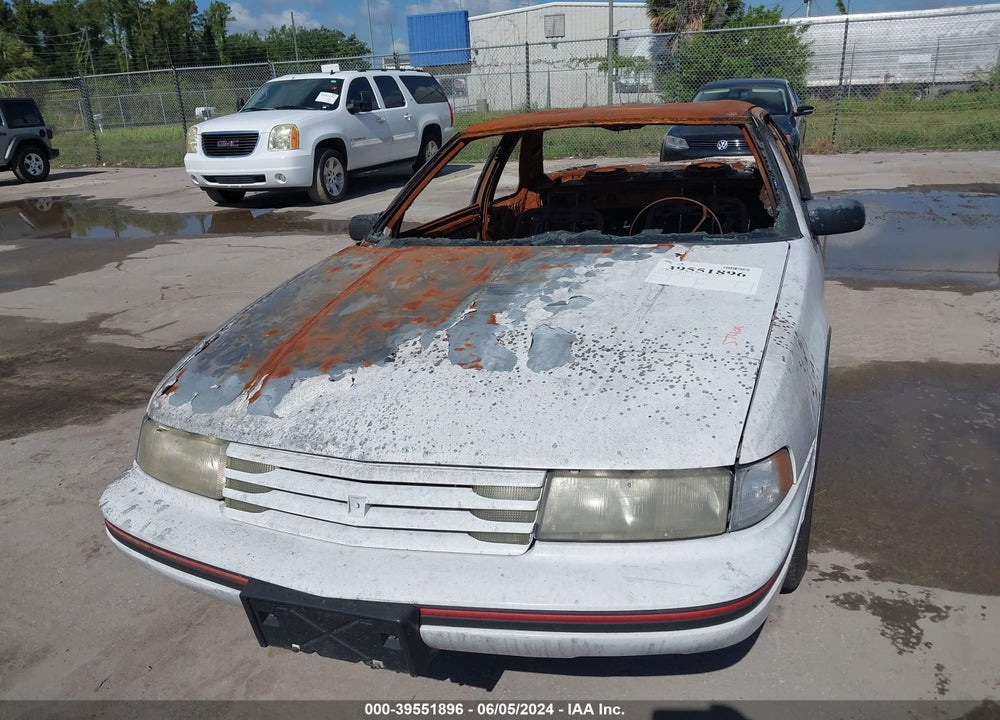 1992 CHEVROLET LUMINA EURO VIN: 2G1WN14T1N9283133
