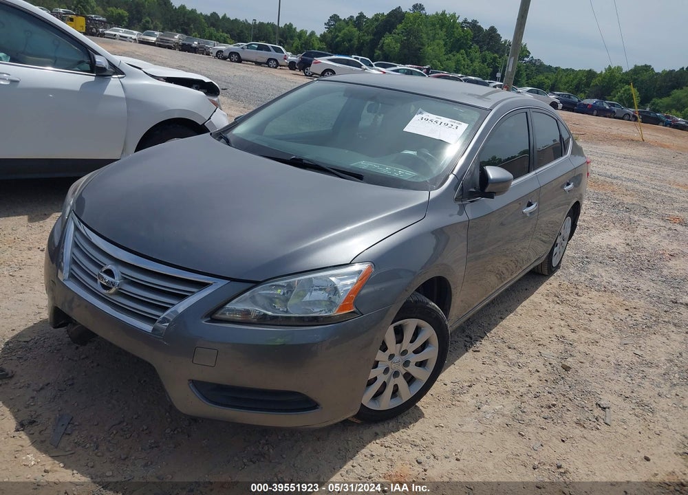 2015 NISSAN SENTRA S VIN: 3N1AB7AP1FY371169