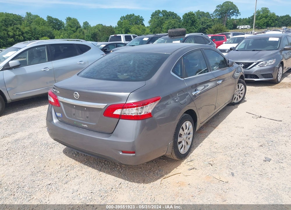 2015 NISSAN SENTRA S VIN: 3N1AB7AP1FY371169
