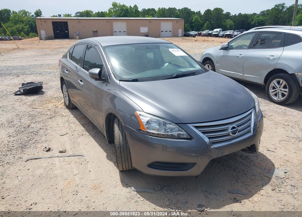 2015 NISSAN SENTRA S VIN: 3N1AB7AP1FY371169