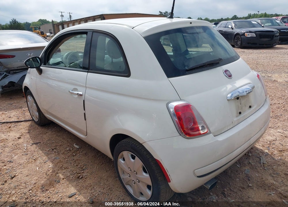 2015 FIAT 500 POP VIN: 3C3CFFAR0FT541660