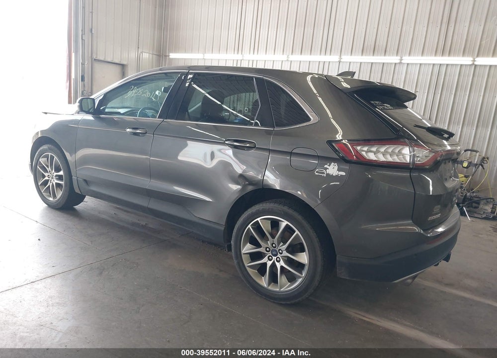 2015 FORD EDGE TITANIUM VIN: 2FMTK4K99FBC12179