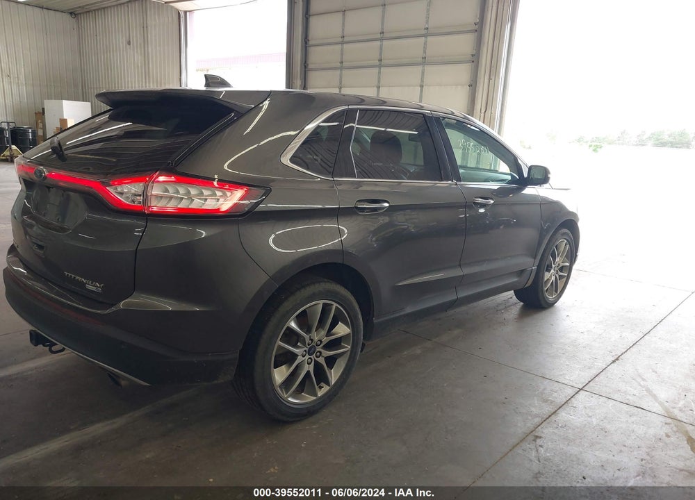 2015 FORD EDGE TITANIUM VIN: 2FMTK4K99FBC12179