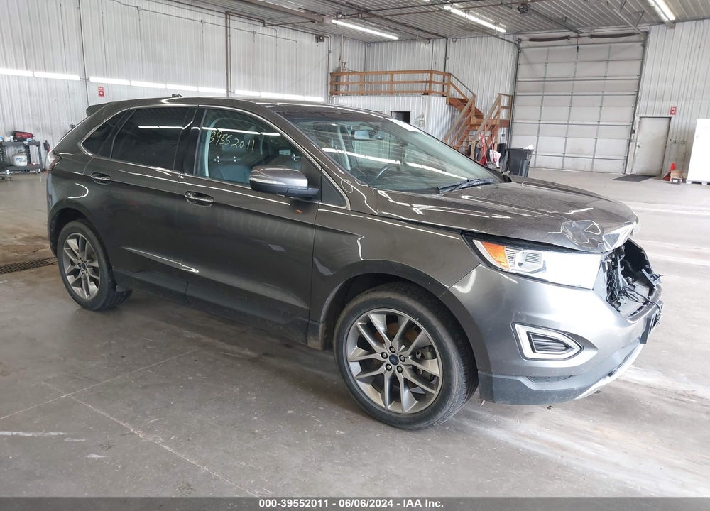 2015 FORD EDGE TITANIUM VIN: 2FMTK4K99FBC12179