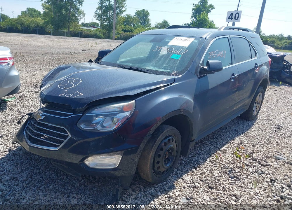 2017 CHEVROLET EQUINOX LT VIN: 2GNFLFE30H6121239