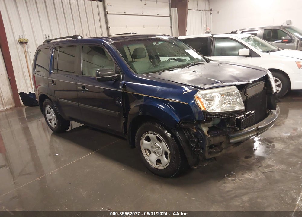 2015 HONDA PILOT LX VIN: 5FNYF4H2XFB062434