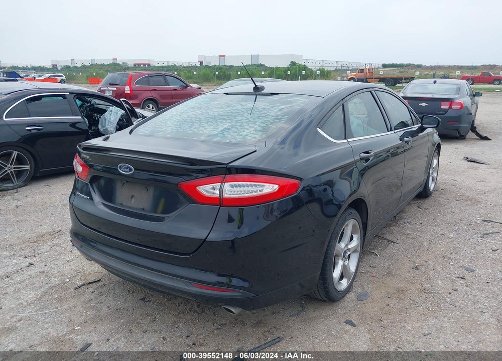 2016 FORD FUSION S VIN: 3FA6P0G78GR340389