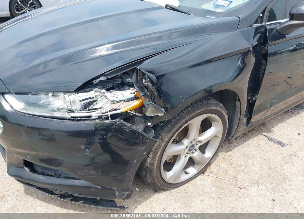 2016 FORD FUSION S VIN: 3FA6P0G78GR340389