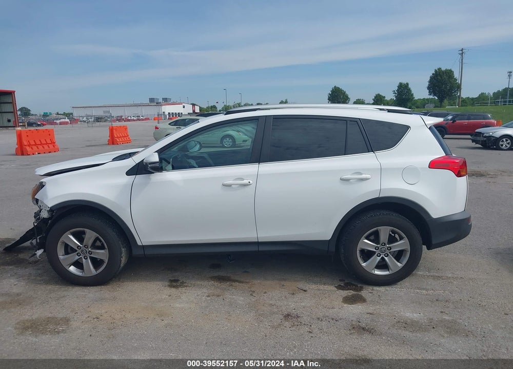 2015 TOYOTA RAV4 XLE VIN: 2T3RFREV5FW295647