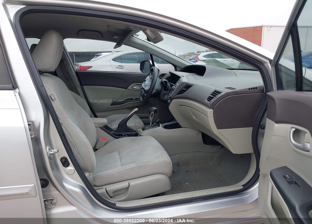 2012 HONDA CIVIC LX VIN: 2HGFB2F50CH324182