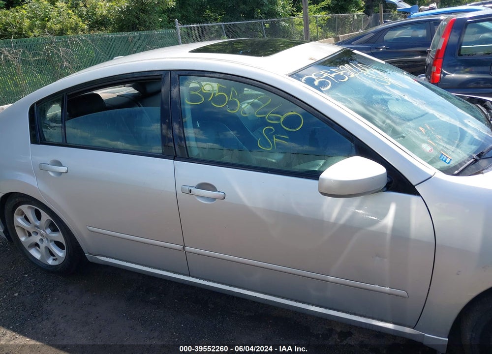 2008 NISSAN MAXIMA 3.5 SL VIN: 1N4BA41E08C814110