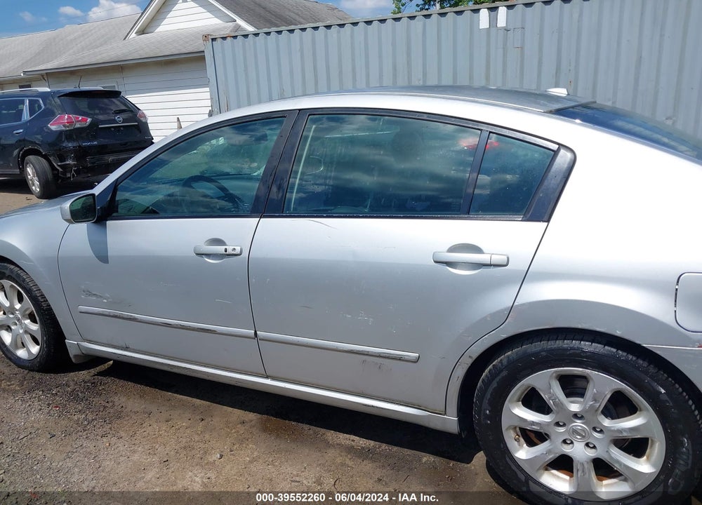 2008 NISSAN MAXIMA 3.5 SL VIN: 1N4BA41E08C814110