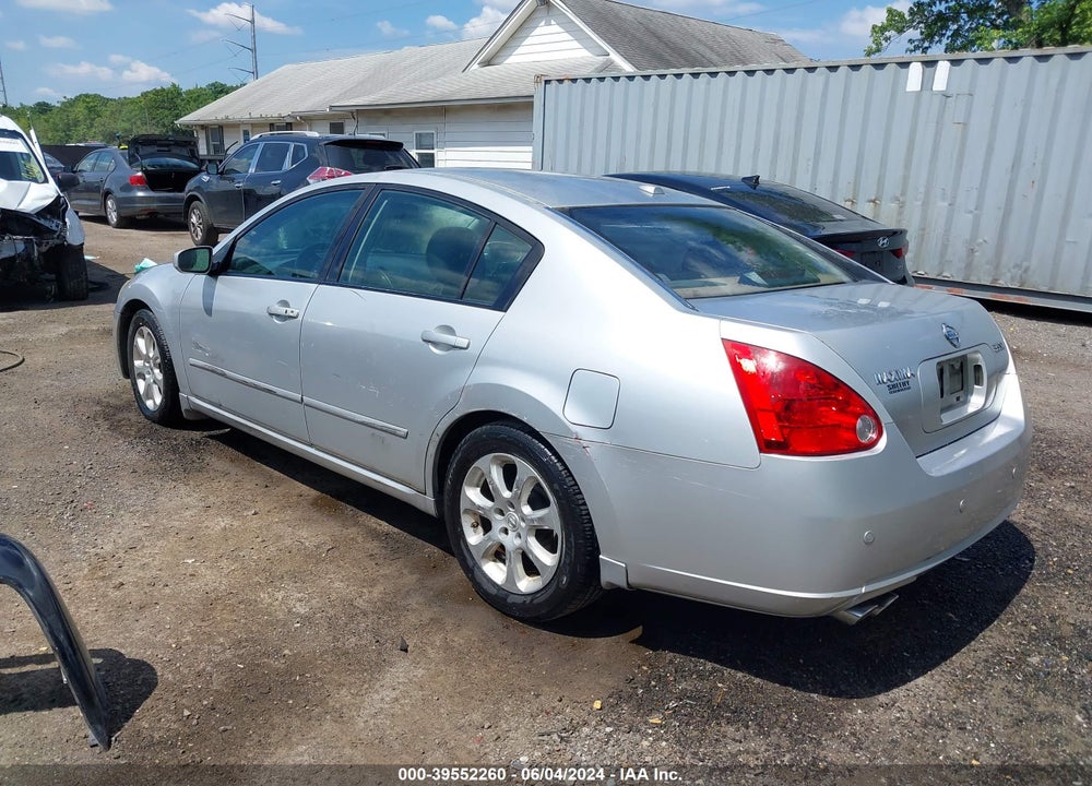 2008 NISSAN MAXIMA 3.5 SL VIN: 1N4BA41E08C814110