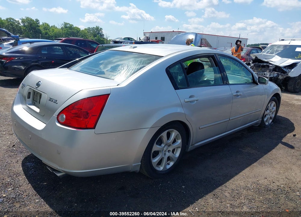 2008 NISSAN MAXIMA 3.5 SL VIN: 1N4BA41E08C814110